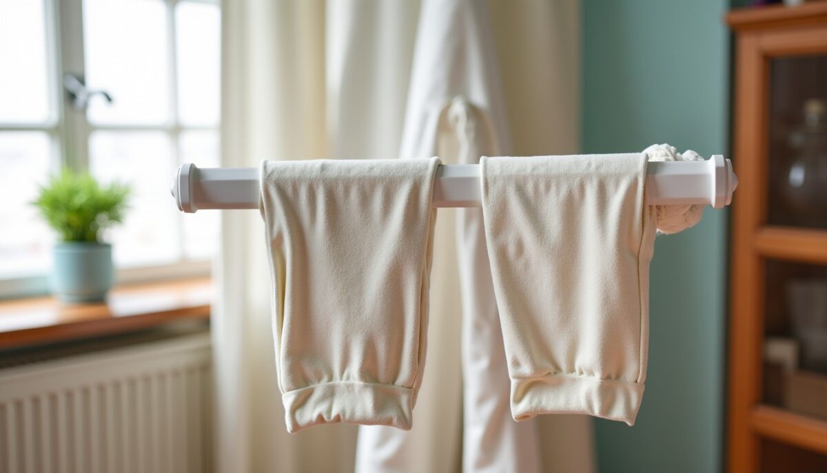 Votre linge met deux jours à sécher en appartement ? Découvrez cet appareil ingénieux à placer près de l’étendoir pour plier votre linge avant midi !