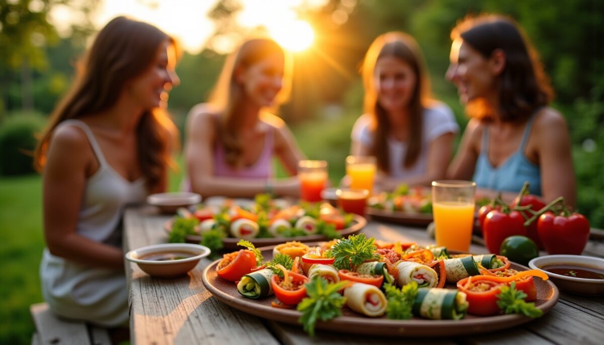 Apéro de dernière minute : ces roulés rapides à base de légumes d'été, le sauve-veille des soirées entre amis inattendues Apéro de dernière minute : ces roulés rapides à base de légumes d'été, le sauve-veille des soirées entre amis inattendues
