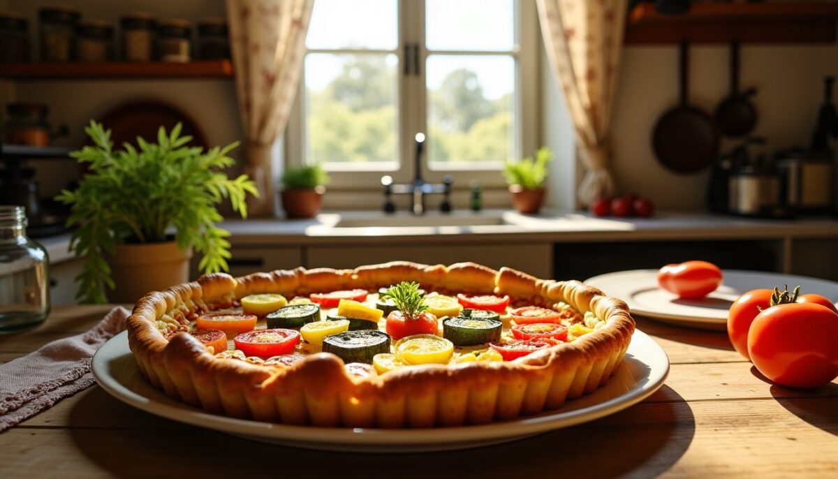 La recette provençale pour des tartes aux légumes irrésistiblement croustillantes : la base crémeuse à étaler avant la garniture La recette provençale pour des tartes aux légumes irrésistiblement croustillantes : la base crémeuse à étaler avant la garniture