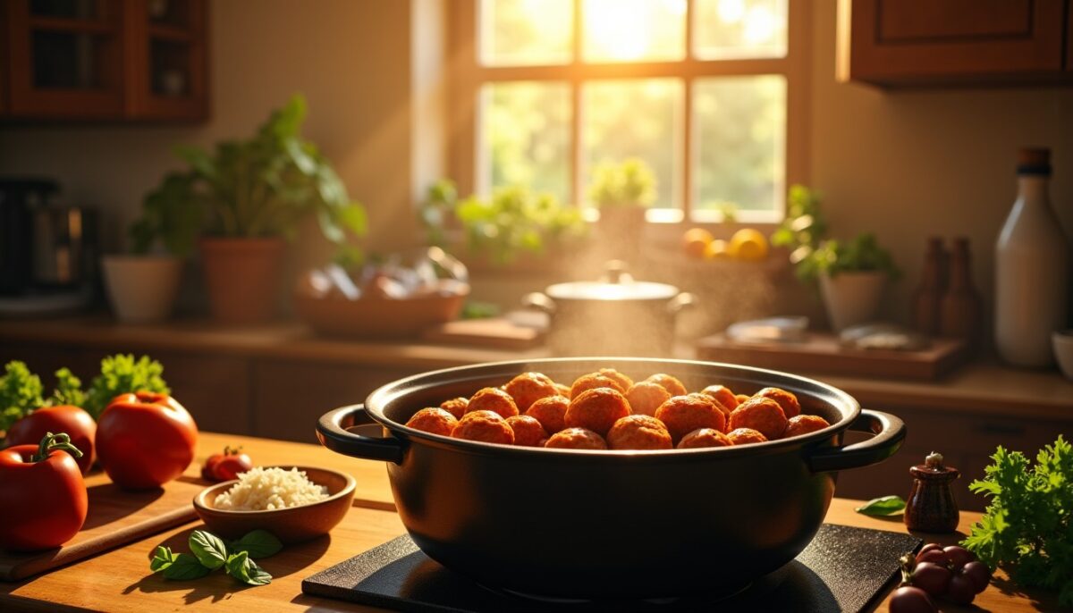 Découvrez le plat mijoté aux saveurs du soleil avec ses boulettes dorées qui embaument la maison et disparaissent en un éclair