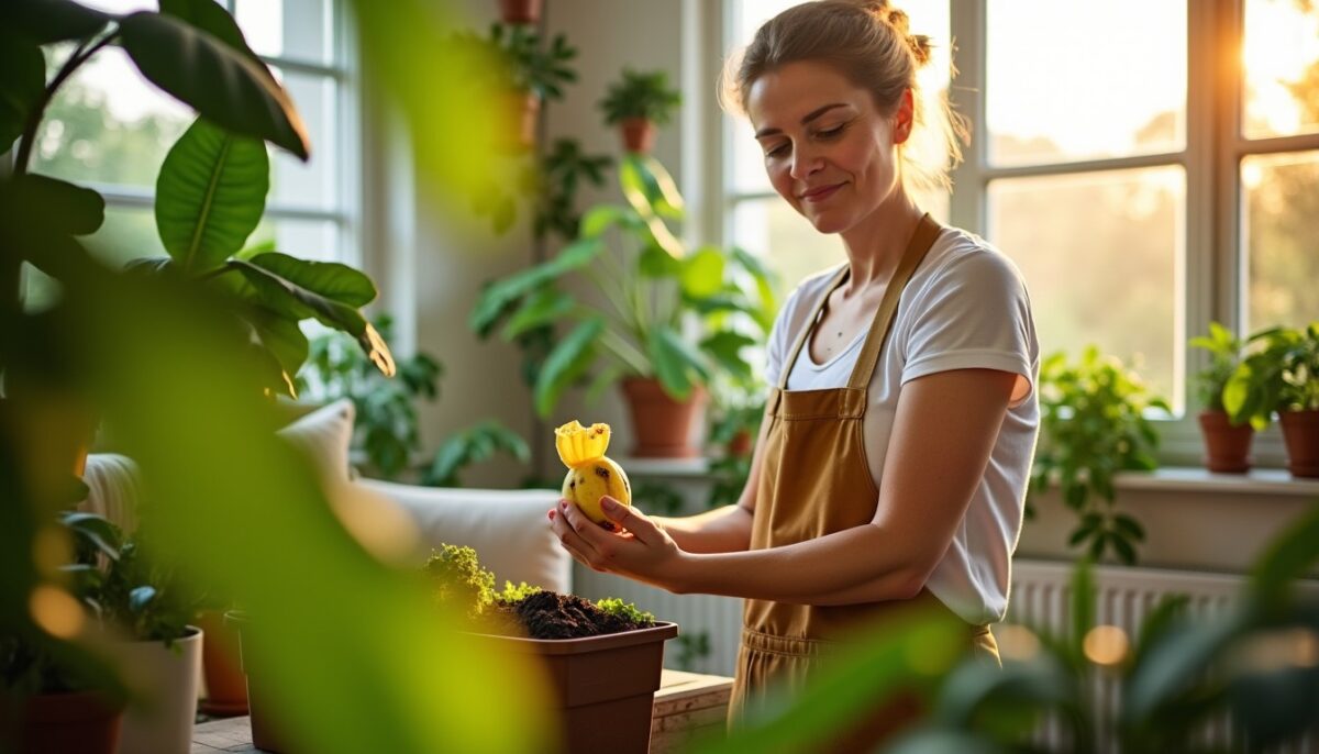 Plantes d’intérieur : le geste simple avec un déchet courant à faire avant de partir en vacances