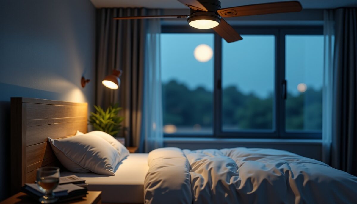 Canicule : ce mauvais réglage de votre ventilateur de plafond sabote vos nuits d’été sans fraîcheur Canicule : ce mauvais réglage de votre ventilateur de plafond sabote vos nuits d’été sans fraîcheur