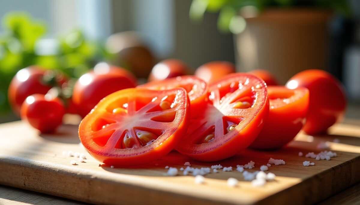 Pourquoi saler les tomates puis les laisser reposer 10 minutes ? Les secrets derrière cette astuce culinaire