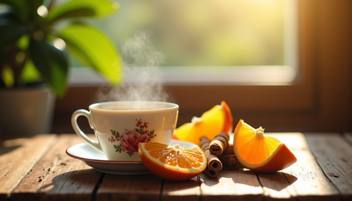Infusion d’épluchures d’orange et de cannelle : bienfaits, usages et mode d’action dévoilés