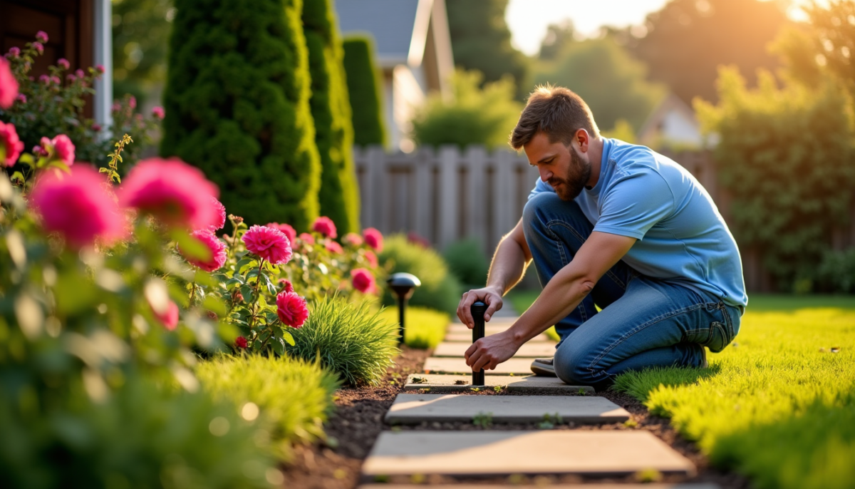 Installer son éclairage solaire de jardin : méthode en 6 étapes Installer son éclairage solaire de jardin : méthode en 6 étapes
